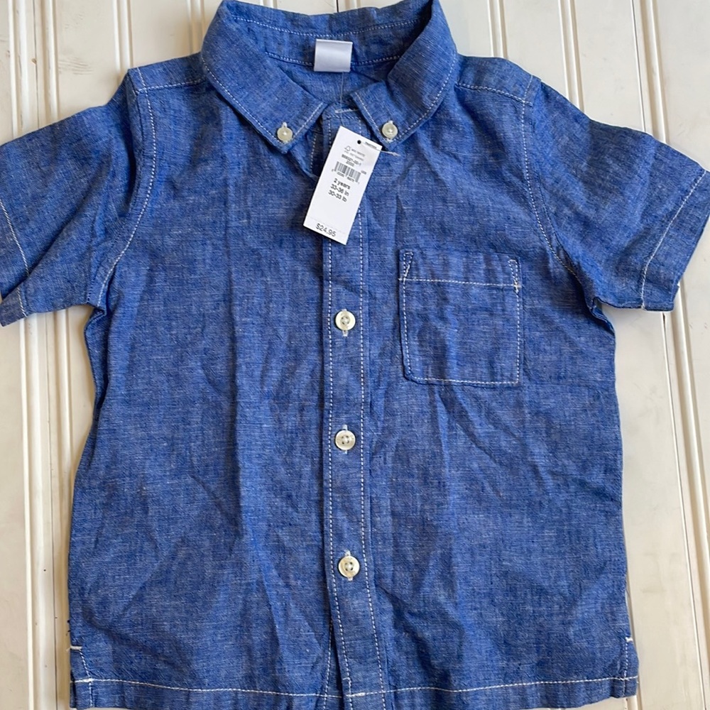 Baby gap polo button down
